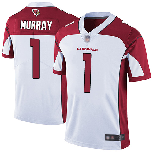 Cardinals #1 Kyler Murray White Men's Stitched Vapor Untouchable Limited Jersey