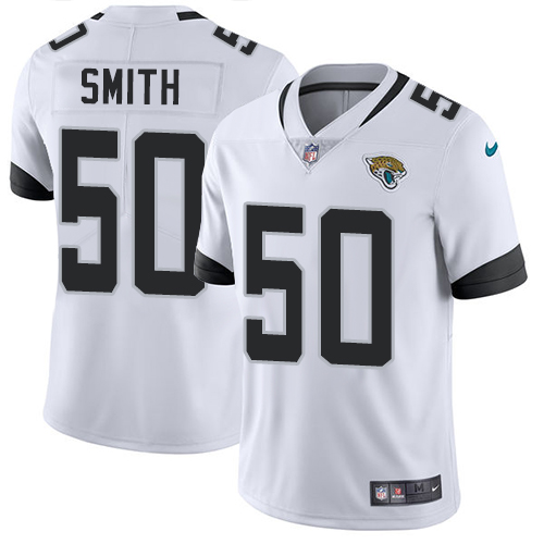 Jacksonville Jaguars #50 Telvin Smith White Youth Stitched Vapor Untouchable Limited Jersey Youth