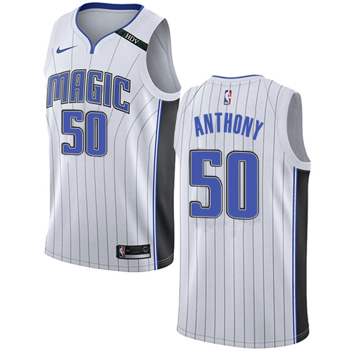 Orlando Magic #50 Cole Anthony White Womens Swingman Association Edition Jersey Womens