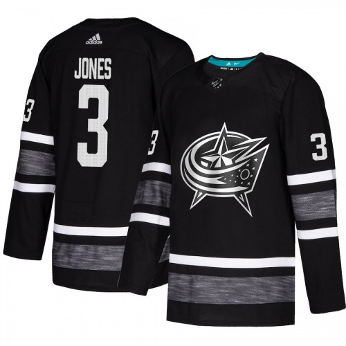 Adidas Columbus Blue Jackets #3 Seth Jones Black Authentic 2019 All-Star Stitched Youth Jersey Youth