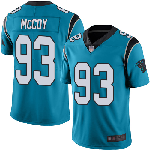 Carolina Panthers #93 Gerald McCoy Blue Alternate Men's Stitched Vapor Untouchable Limited Jersey Men's