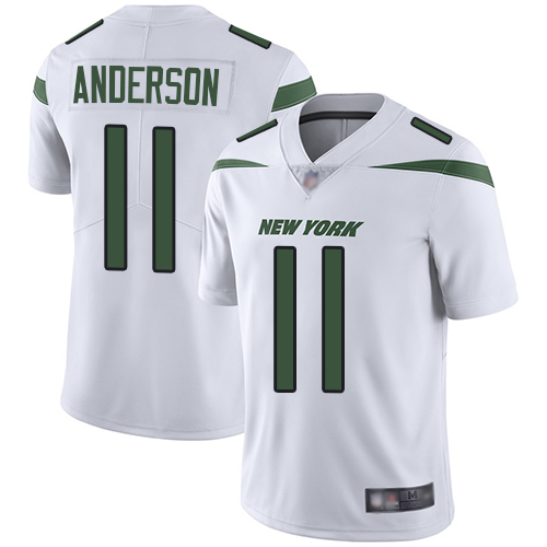 New York Jets #11 Robby Anderson White Youth Stitched Vapor Untouchable Limited Jersey Youth
