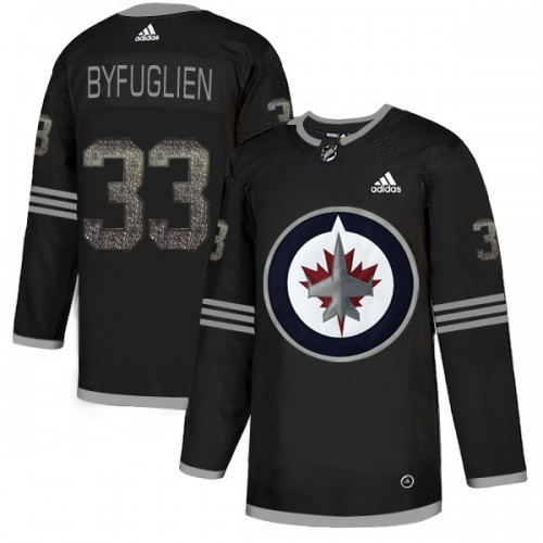 Adidas Winnipeg Jets #33 Dustin Byfuglien Black Authentic Classic Stitched Jersey Men's