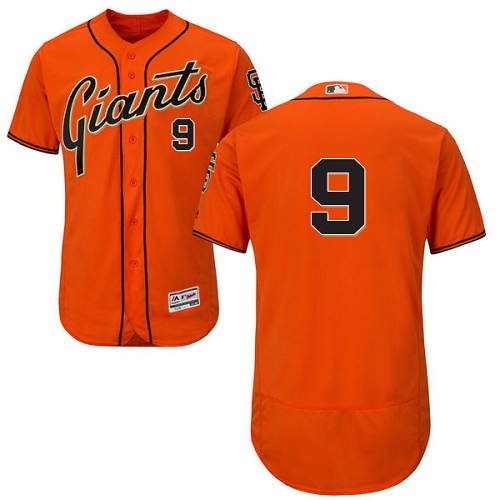 San Francisco Giants #9 Matt Williams Orange Flexbase Authentic Collection Stitched Jersey Men's