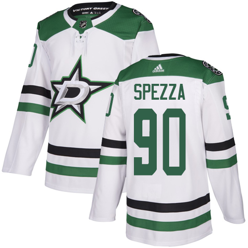 Adidas Dallas Stars #90 Jason Spezza White Road Authentic Stitched Jersey Men's