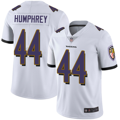 Baltimore Ravens #44 Marlon Humphrey White Youth Stitched Vapor Untouchable Limited Jersey Youth