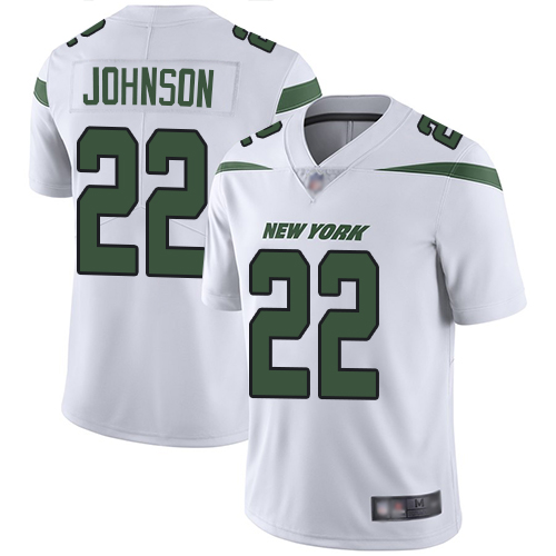 New York Jets #22 Trumaine Johnson White Men's Stitched Vapor Untouchable Limited Jersey Men's
