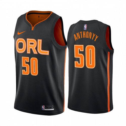 Orlando Magic #50 Cole Anthony Mens 2019-20 Black City Edition Womens Jersey Womens