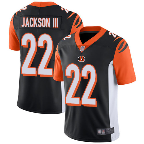 Cincinnati Bengals #22 William Jackson III Black Team Color Men's Stitched Vapor Untouchable Limited Jersey Men's