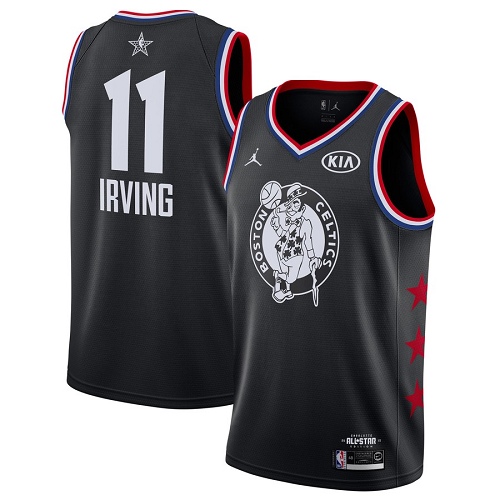 Boston Celtics #11 Kyrie Irving Black Youth Jordan Swingman 2019 All-Star Game Jersey Youth