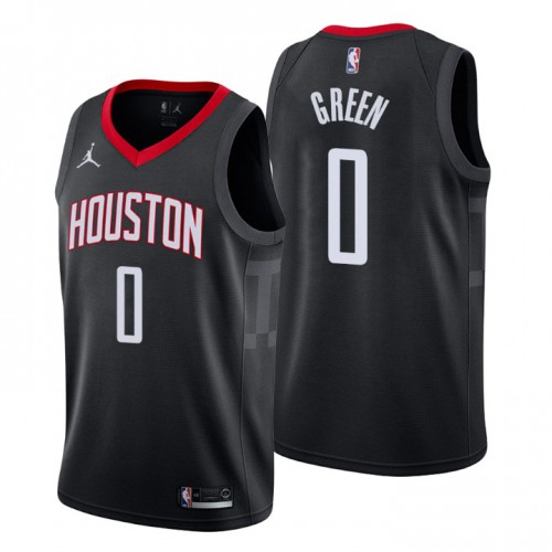 Houston Houston Rockets #0 Jalen Green Youth Black Swingman Statement Edition Jersey Youth