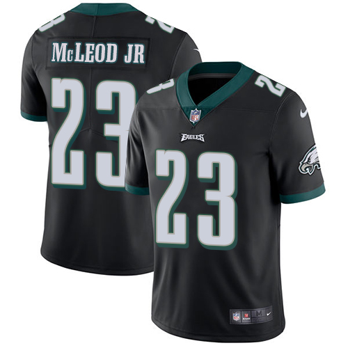 Philadelphia Eagles #23 Rodney McLeod Jr Black Alternate Youth Stitched Vapor Untouchable Limited Jersey Youth