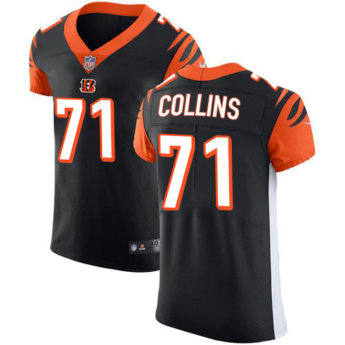 Bengals #71 La'el Collins Black Team Color Men's Stitched Vapor Untouchable Elite Jersey