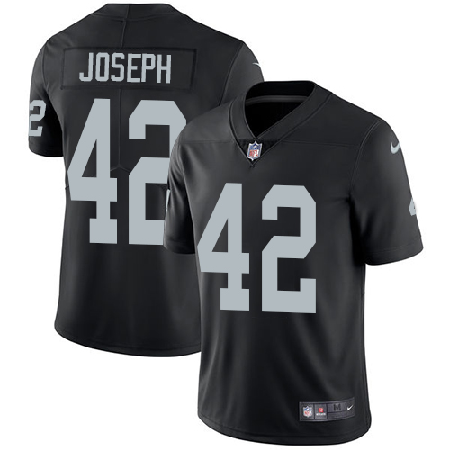 Las Vegas Raiders #42 Karl Joseph Black Team Color Youth Stitched Vapor Untouchable Limited Jersey Youth