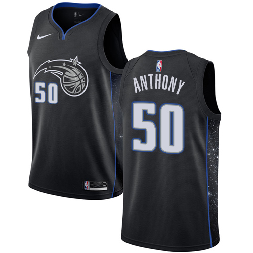 Orlando Magic #50 Cole Anthony Black Womens Swingman City Edition 2018/19 Jersey Womens