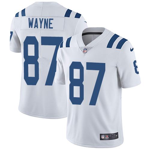 Indianapolis Colts #87 Reggie Wayne White Youth Stitched Vapor Untouchable Limited Jersey Youth