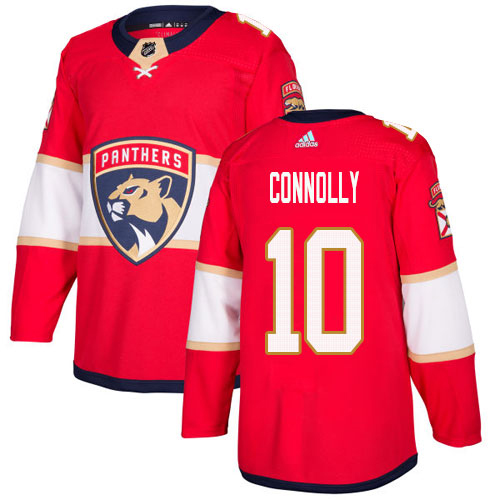 Adidas Florida Panthers #10 Brett Connolly Red Home Authentic Stitched Jersey Men's