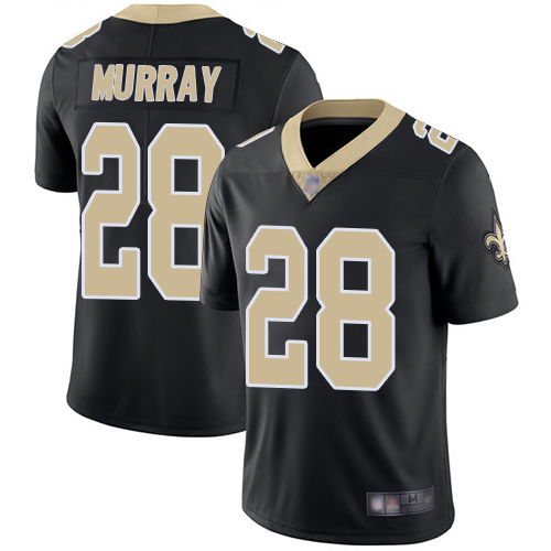 New Orleans Saints #28 Latavius Murray Black Team Color Youth Stitched Vapor Untouchable Limited Jersey Youth