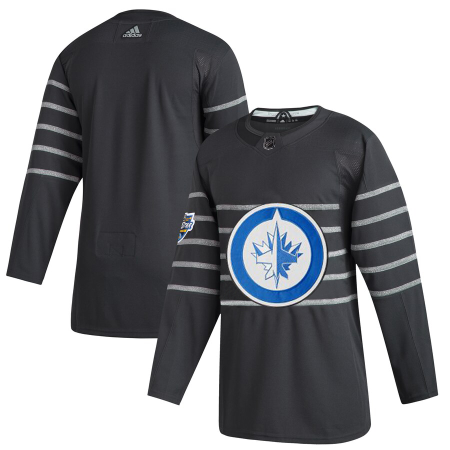 Men's Winnipeg Jets Adidas Gray 2020 All-Star Game Authentic Jersey