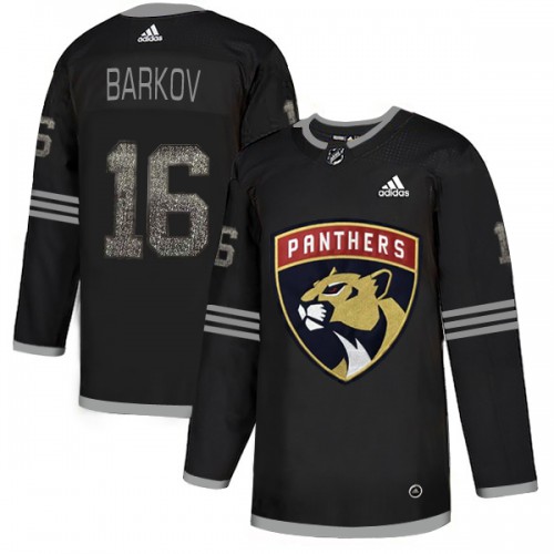 Adidas Florida Panthers #16 Aleksander Barkov Black Authentic Classic Stitched Jersey Men's
