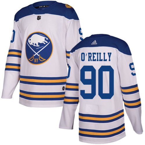 Adidas Buffalo Sabres #90 Ryan O'Reilly White Authentic 2018 Winter Classic Youth Stitched Jersey Youth
