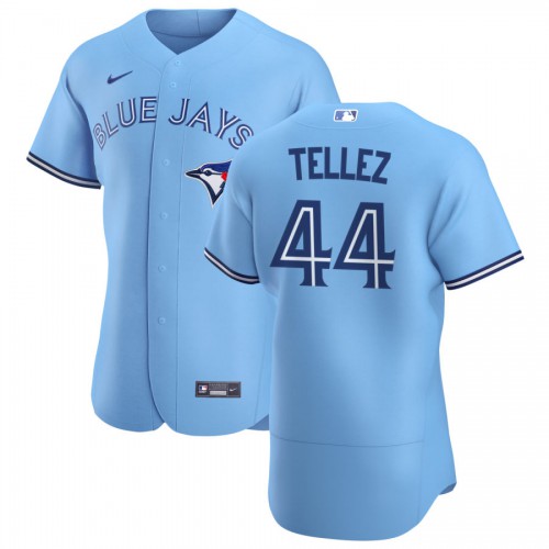 Toronto Toronto Blue Jays #44 Rowdy Tellez Men's Light Blue Alternate 2020 Authentic Player Jersey Men's