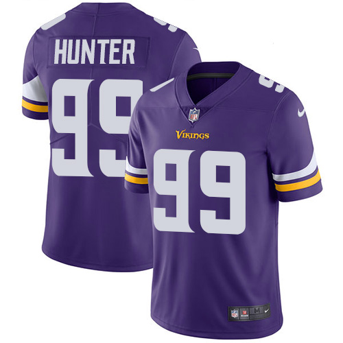 Vikings #99 Danielle Hunter Purple Team Color Men's Stitched Vapor Untouchable Limited Jersey