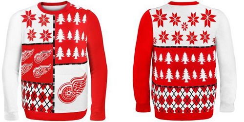Detroit Red Wings Men's Ugly Sweater-1