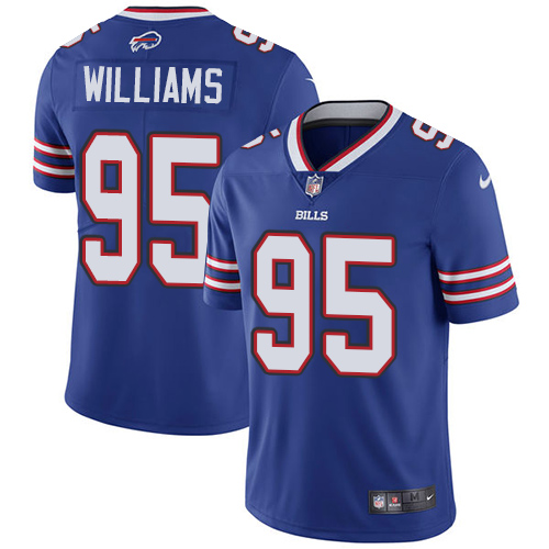 Buffalo Bills #95 Kyle Williams Royal Blue Team Color Men's Stitched Vapor Untouchable Limited Jersey Men's