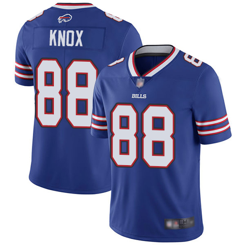 Buffalo Bills #88 Dawson Knox Royal Blue Team Color Men's Stitched Vapor Untouchable Limited Jersey Men's