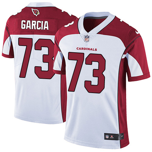 Cardinals #73 Max Garcia White Youth Stitched Vapor Untouchable Limited Jersey