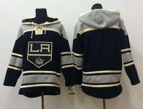 Kings Blank Black Sawyer Hooded Sweatshirt Stitched Jersey