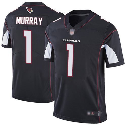 Cardinals #1 Kyler Murray Black Alternate Youth Stitched Vapor Untouchable Limited Jersey