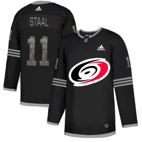 Adidas Carolina Hurricanes #11 Jordan Staal Black Authentic Classic Stitched Jersey Men's