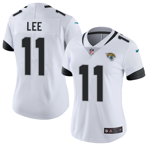 Jacksonville Jaguars #11 Marqise Lee White Women's Stitched Vapor Untouchable Limited Jersey Womens
