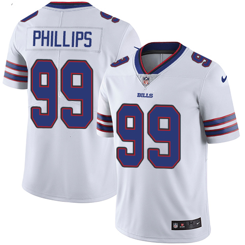 Buffalo Bills #99 Harrison Phillips White Men's Stitched Vapor Untouchable Limited Jersey Men's