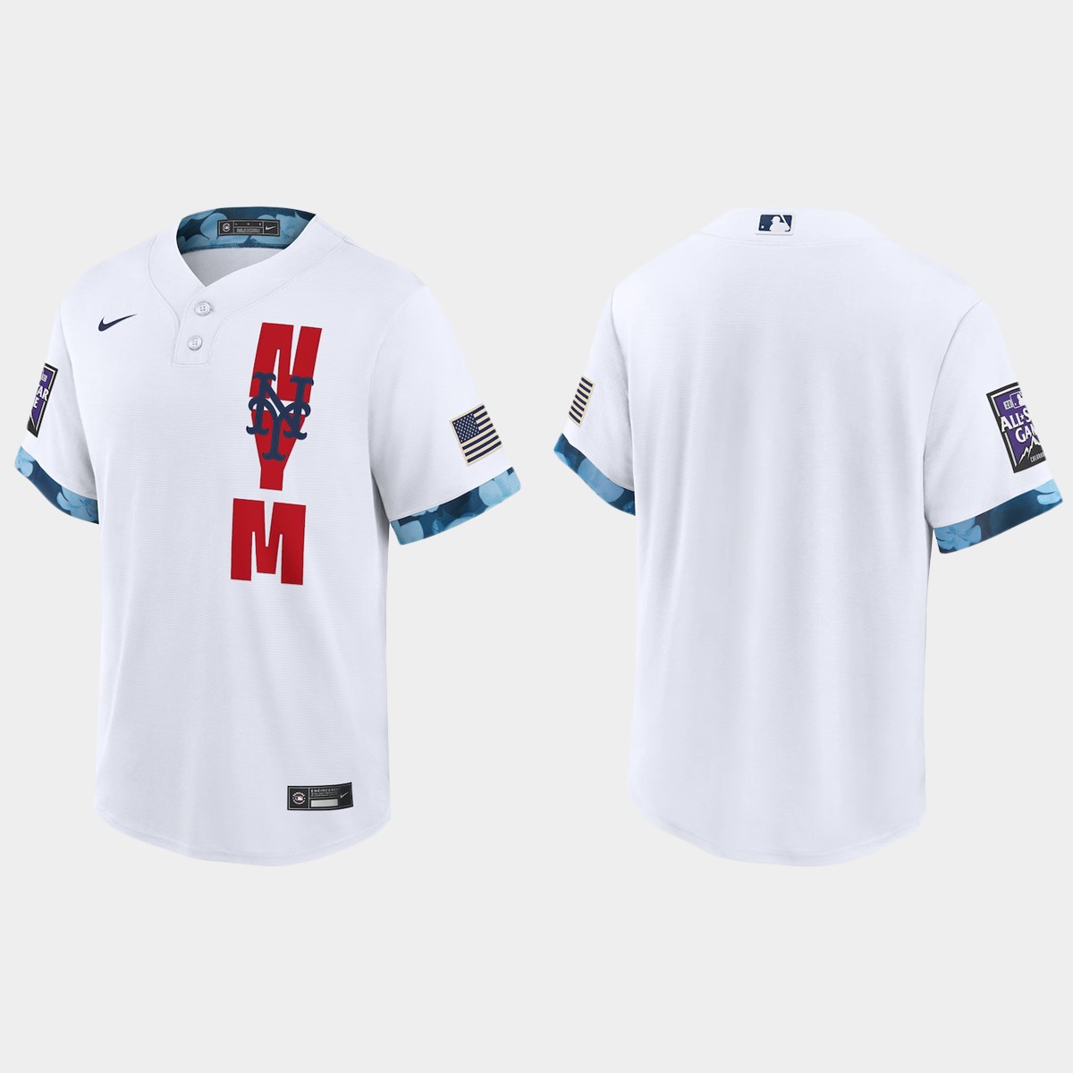 New York Mets 2021 All Star Game Fan's Version White Jersey