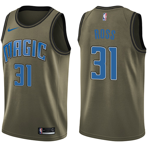 Orlando Magic #31 Terrence Ross Green Salute to Service Youth Swingman Jersey Youth