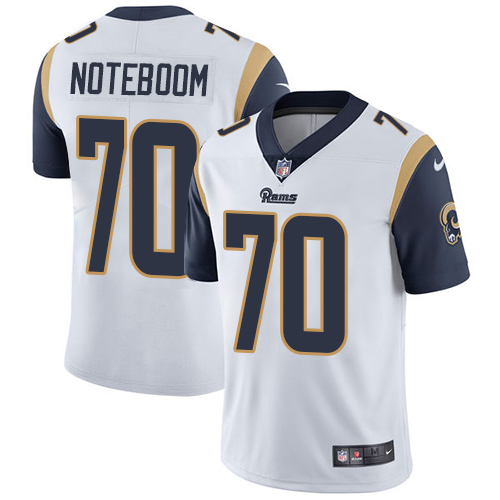 Los Angeles Rams #70 Joseph Noteboom White Men's Stitched Vapor Untouchable Limited Jersey Men's