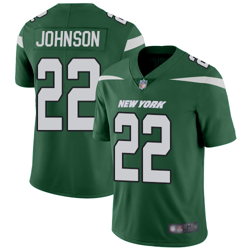 New York Jets #22 Trumaine Johnson Green Team Color Youth Stitched Vapor Untouchable Limited Jersey Youth