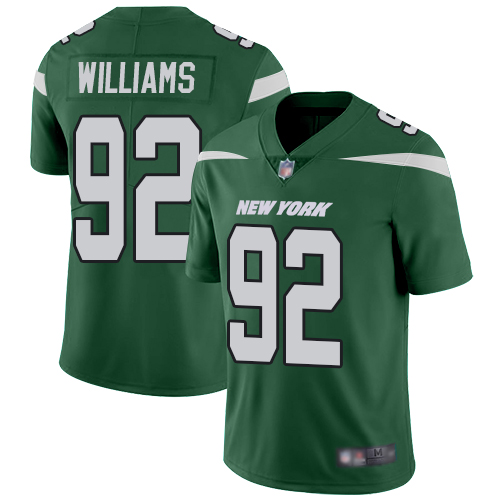 New York Jets #92 Leonard Williams Green Team Color Youth Stitched Vapor Untouchable Limited Jersey Youth