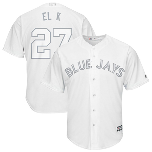 Toronto Blue Jays #27 Vladimir Guerrero Jr. White 