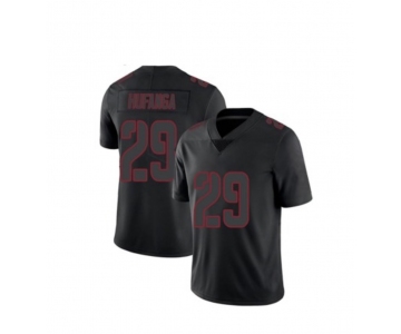 Men's Youth Women's San Francisco 49ers #29 Talanoa Hufanga Black 2018 Fashion Impact Black Color Rush Stitched Limited Jersey