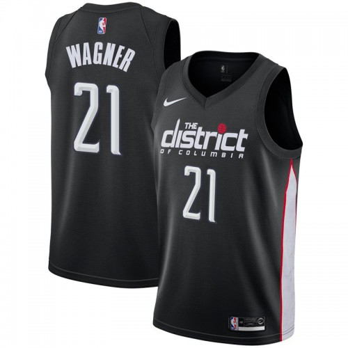 Washington Wizards #21 Moritz Wagner Black Youth Swingman City Edition 2018/19 Jersey Youth