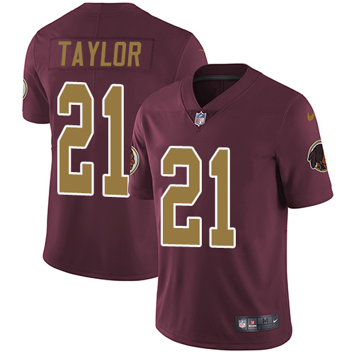 Commanders #21 Sean Taylor Burgundy Red Alternate Youth Stitched Vapor Untouchable Limited Jersey