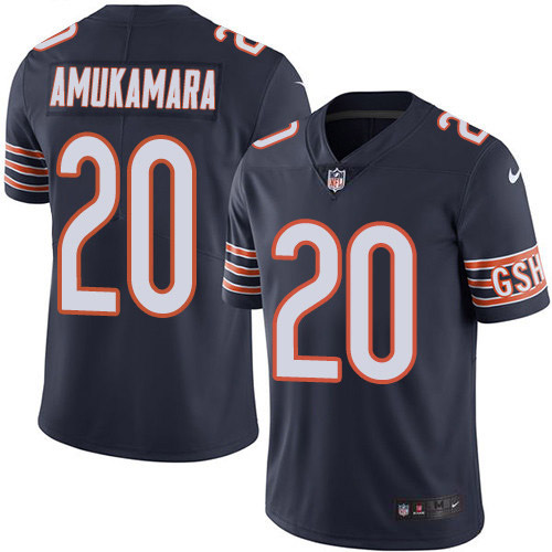 Chicago Bears #20 Prince Amukamara Navy Blue Team Color Youth Stitched Vapor Untouchable Limited Jersey Youth