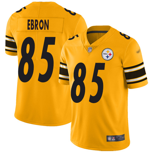 Pittsburgh Steelers #85 Eric Ebron Gold Men's Stitched Limited Inverted Legend Jersey Men's