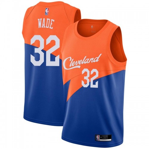 Cleveland Cavaliers #32 Dean Wade Blue Youth Swingman City Edition 2018/19 Jersey Youth