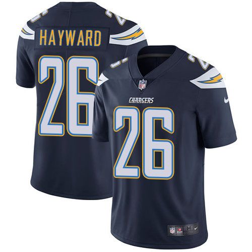 Los Angeles Chargers #26 Casey Hayward Navy Blue Team Color Youth Stitched Vapor Untouchable Limited Jersey Youth