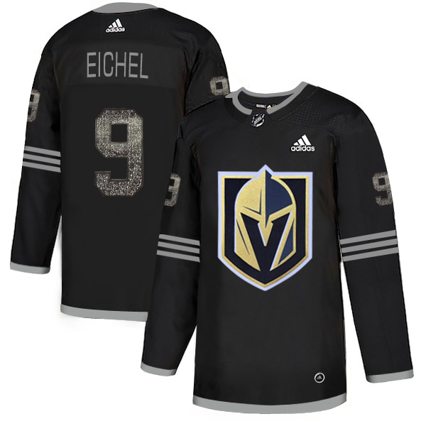 Adidas Golden Knights #9 Jack Eichel Black Authentic Classic Stitched Youth Jersey